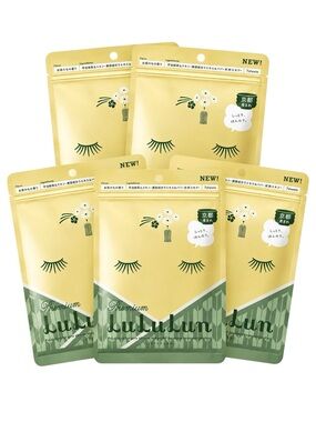 LULULUN 7 DAYS SHEET MASK - TEA FLOWER (KYOTO) - BRAND NEW WITHOUT THE BOX